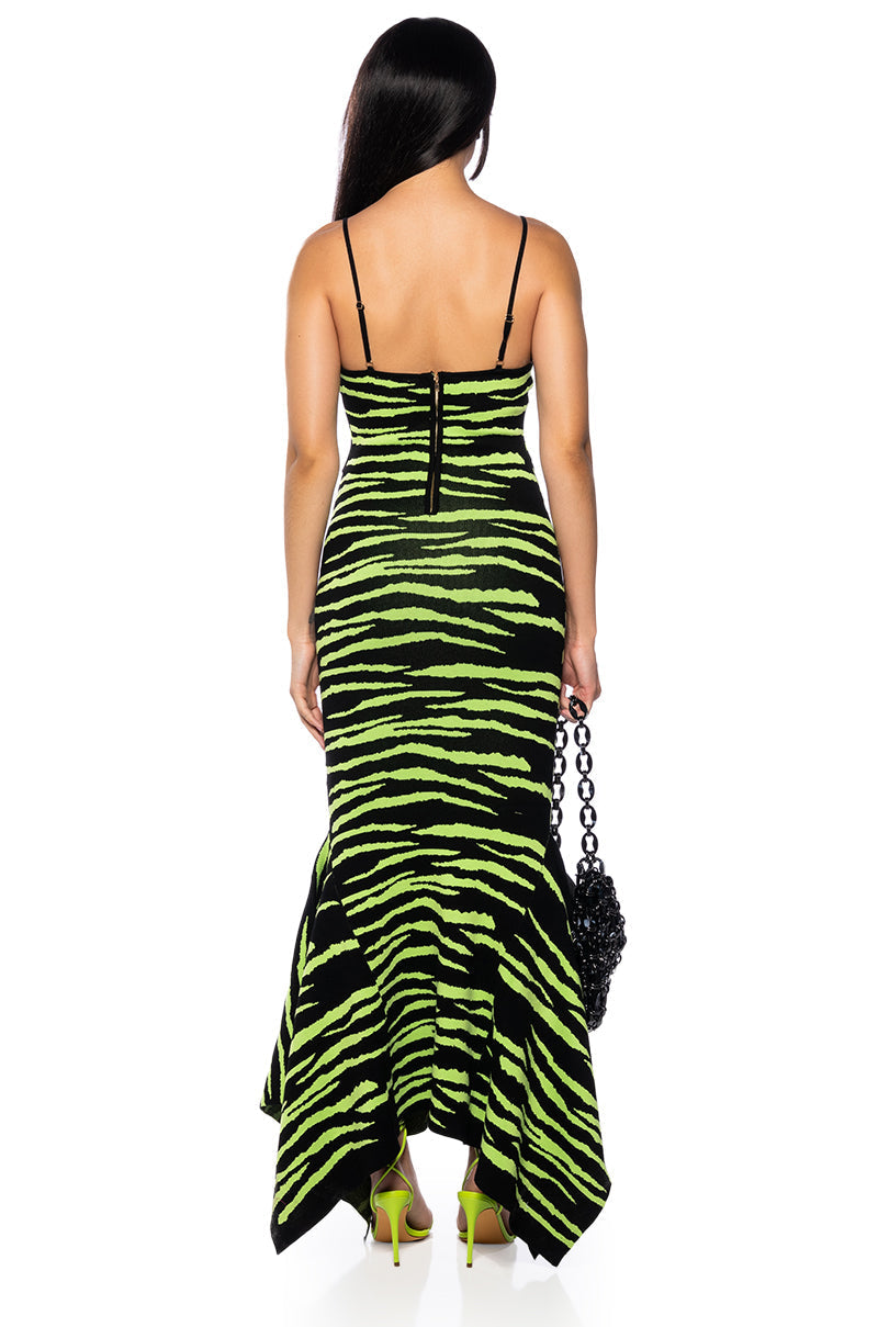 LOOKING FOR FUN KNIT MAXI DRESS
