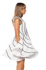 LUISA WAVE MINI DRESS