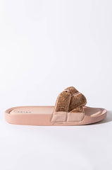 MAKE IT EASY FLAT SANDAL IN PINK