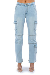 NOT YOUR AVERAGE GIRL DENIM PANTS