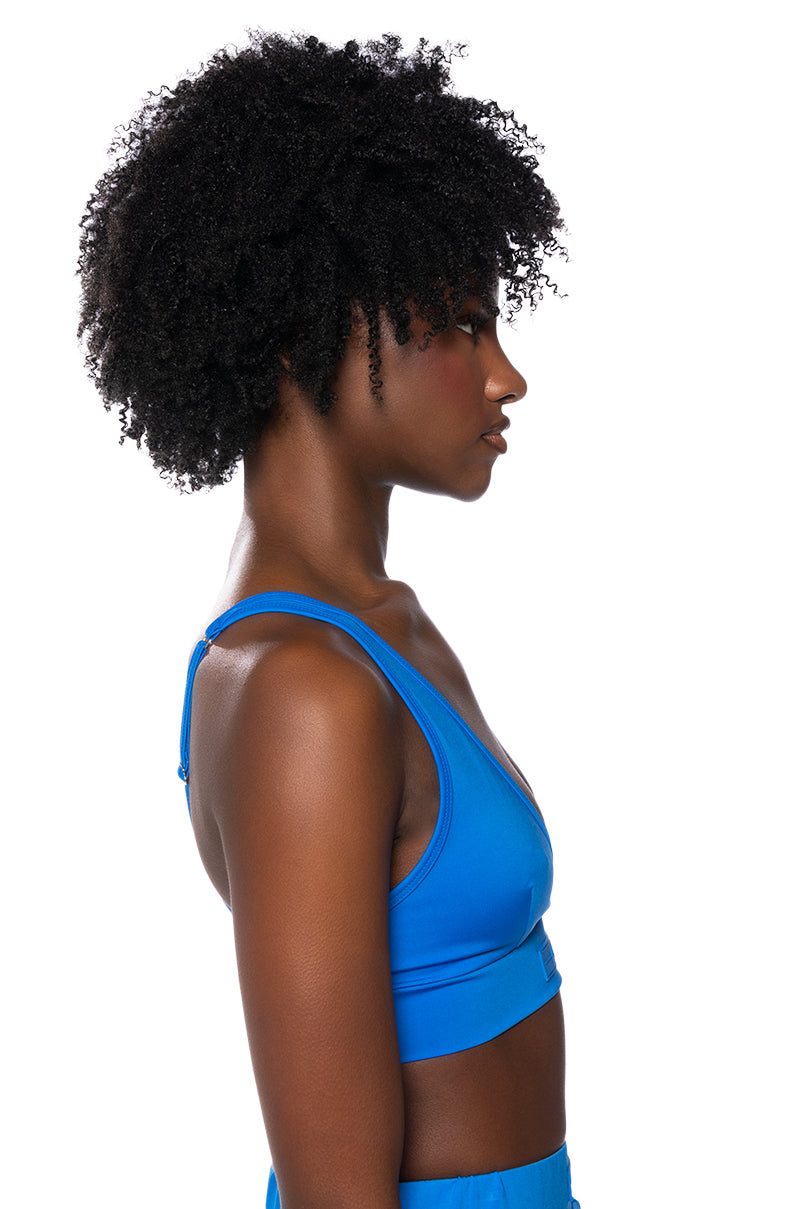 ITS THE PAXTON LUXE BRALETTE IN ROYAL BLUE