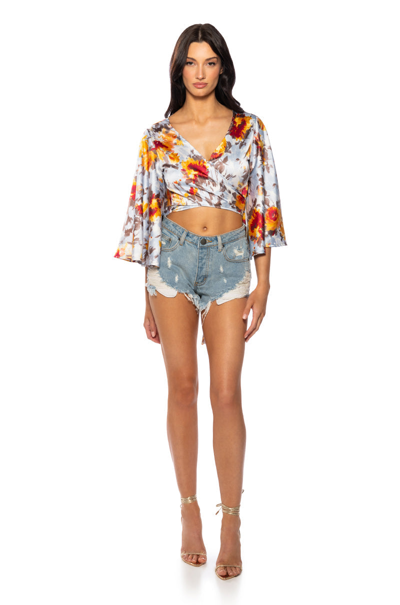 PRETTIEST PROBLEM BLOUSE AND SHORT SET