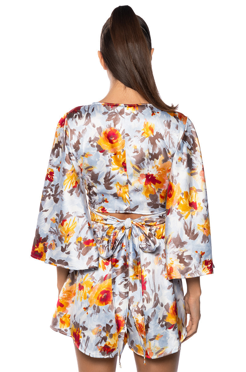 PRETTIEST PROBLEM BLOUSE AND SHORT SET